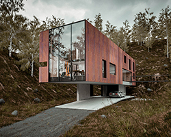 hyde + hyde architects design a house for a photographer