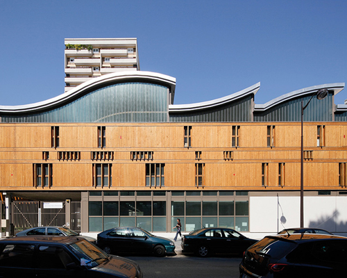 JFS architectes unifies school + municipal workshops in paris