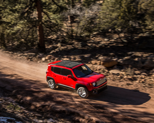 2015 JEEP renegade is an italian crafted open-air roof 4x4 SUV