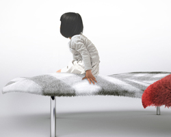 sofa resembles magic carpet to lull people into sleep
