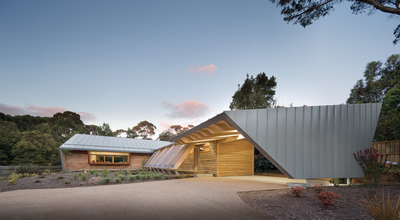 march studio crafts timber somers beach house in australia