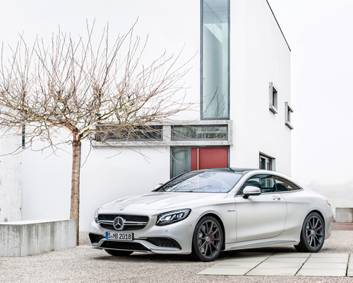 2015 mercedes-benz S63 AMG coupe powered by hand-built twin-turbo V8