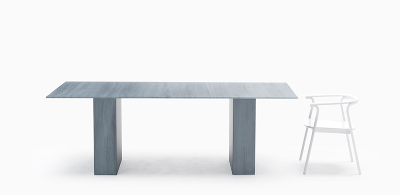 nendo brushstroke glasitalia designboom