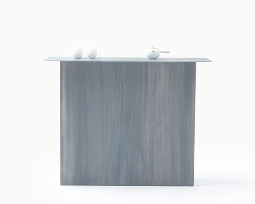 nendo brings brushstroke furniture for glas italia to milan salone 2014