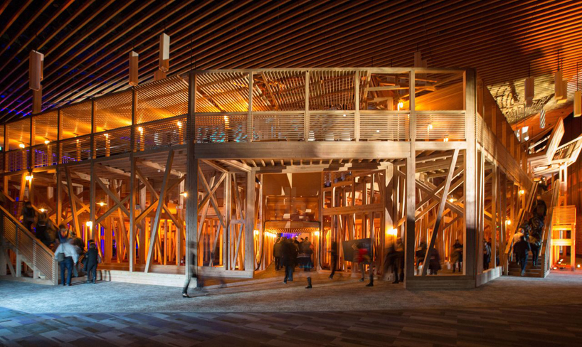 david rockwell's temporary bespoke theater for TED 2014