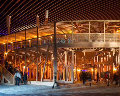 david rockwell's temporary bespoke theater for TED 2014