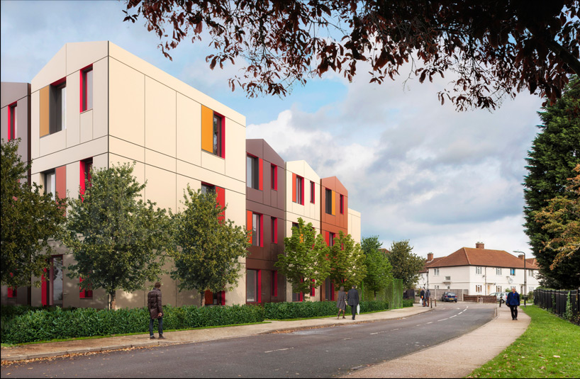 rogers stirk harbour + partners Y-cube housing unit designboom
