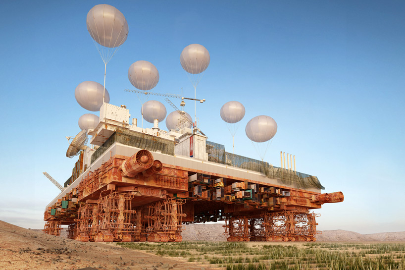 the green machine by malka architecture introduces desert vegetation