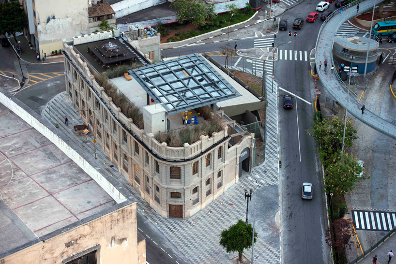triptyque red bull station cultural center designboom