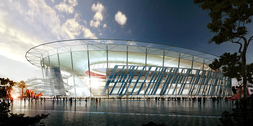 woods bagot reinterprets the colosseum with AS roma stadium