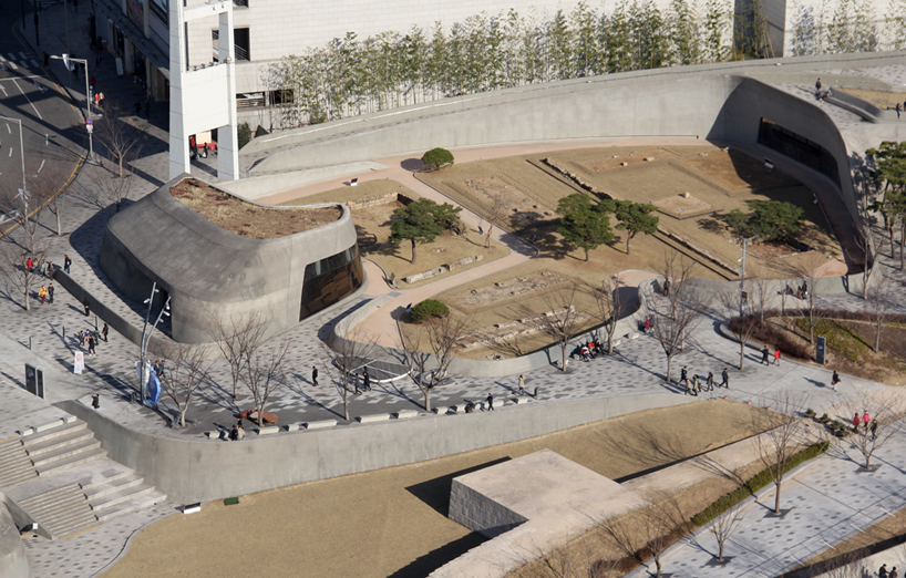 zaha hadid dongdaemun design park seoul designboom