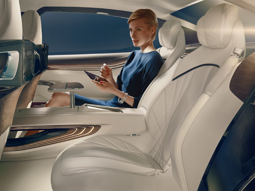 BMW vision future luxury integrates augmented reality display