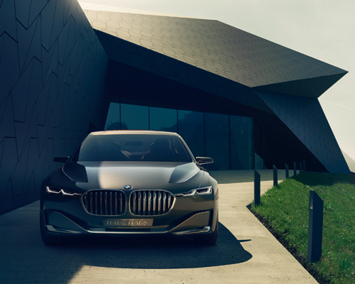 BMW vision future luxury integrates augmented reality display
