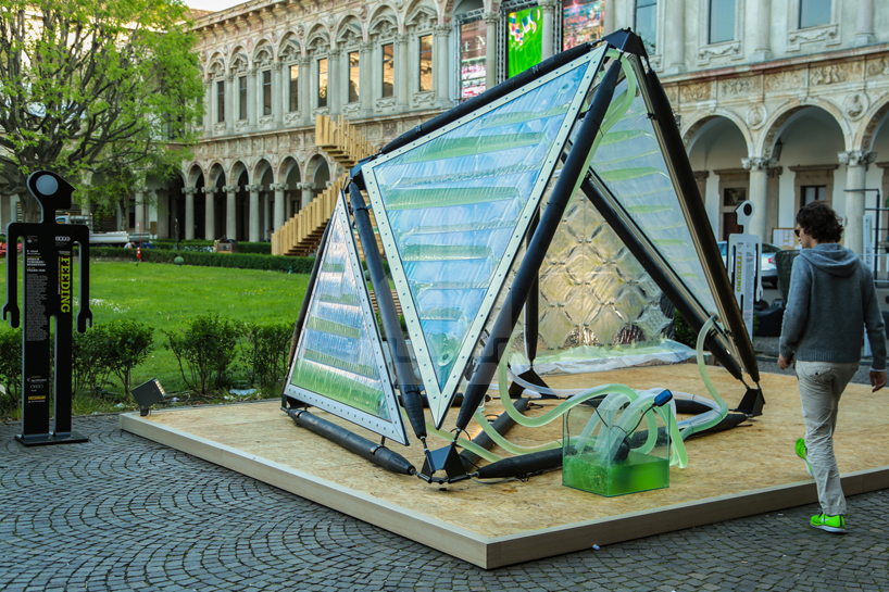 algaeculture feeding system by carlo ratti associati, ecoLogicStudio + cesare griffa