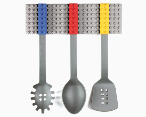doiy cook up kitchen utensils reminiscent of toy building blocks