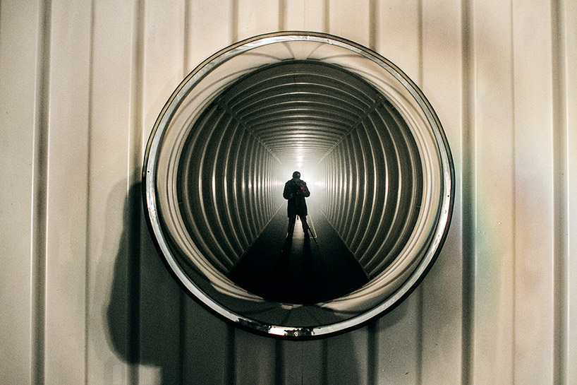 IPOcle layers light to warp reality within a shipping container