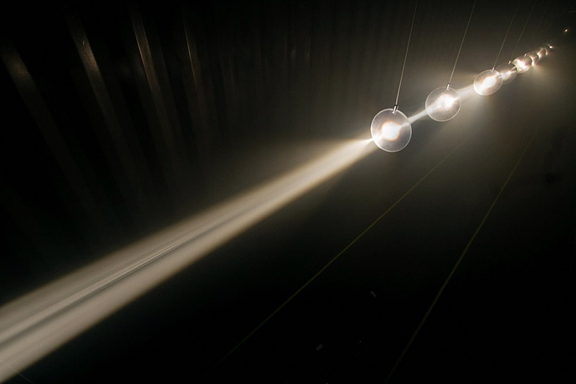 IPOcle layers light to warp reality within a shipping container