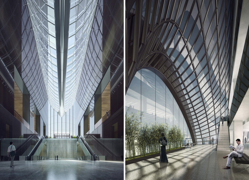 chaoyang park plaza by MAD architects breaks ground in beijing