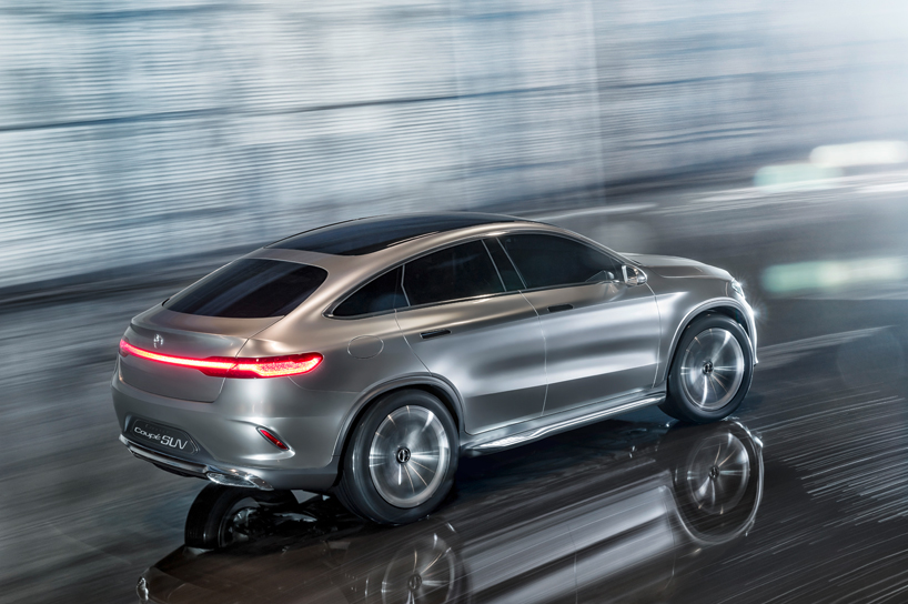 mercedes-benz concept coupe: an all-wheel drive compact SUV