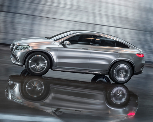 mercedes-benz concept coupe: an all-wheel drive compact SUV