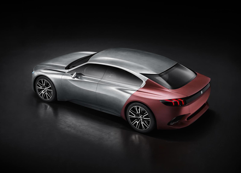Peugeot Exalt Plug In Hybrid Concept Incorporates Shark Skin