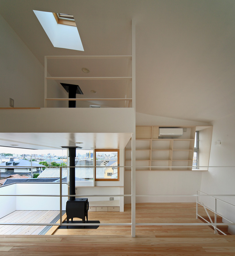 STOCK architects the house where the topography is taken over designboom