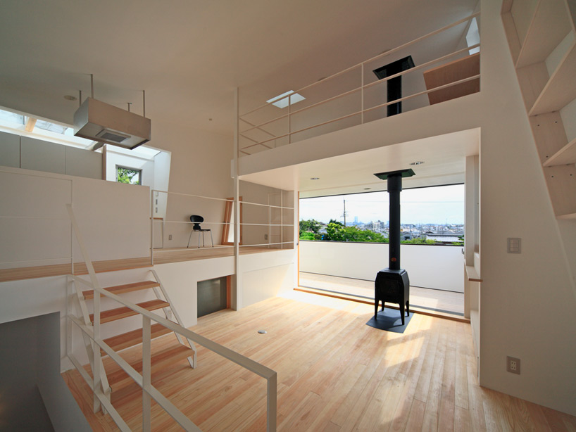 STOCK architects the house where the topography is taken over designboom