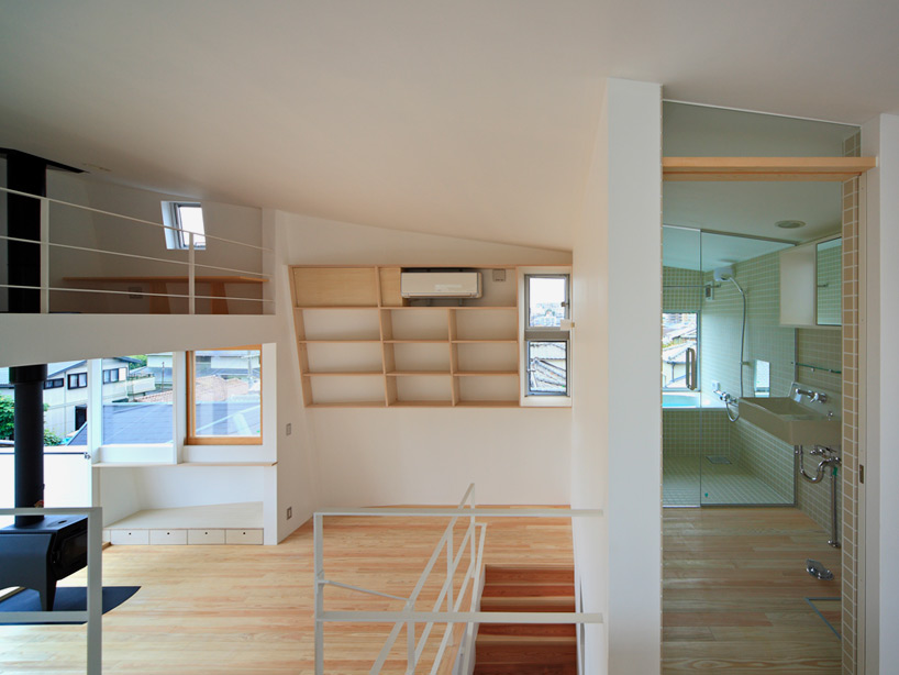 STOCK architects the house where the topography is taken over designboom