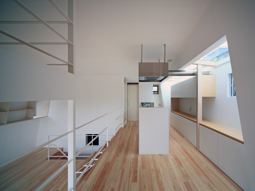 STOCK architects the house where the topography is taken over designboom