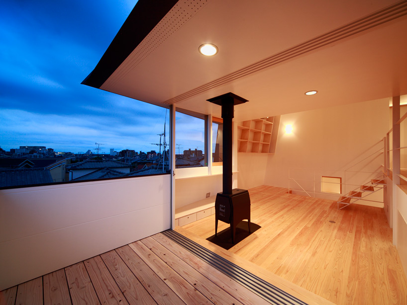 STOCK architects the house where the topography is taken over designboom