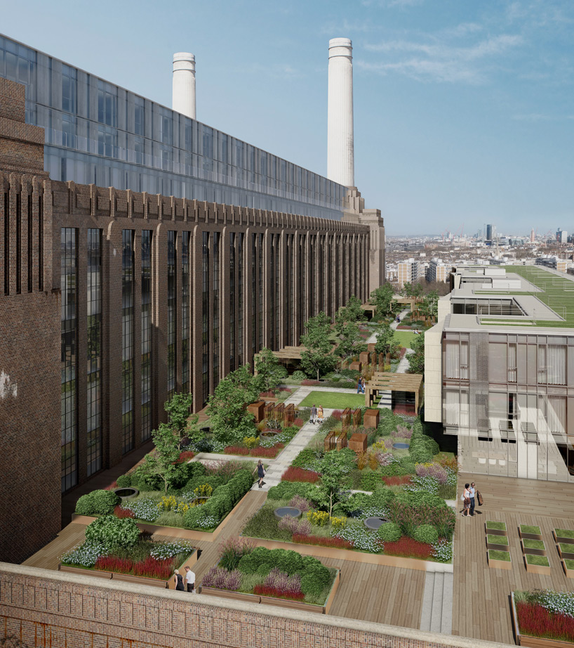 andy sturgeon plants garden of elements at battersea power station