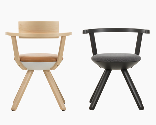 rival multifunctional task chair: konstantin grcic's first design for artek