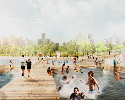 bjarke ingels group proposes big U to protect manhattan from storm surges