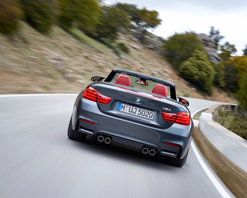 the new 2015 BMW M4 convertible
