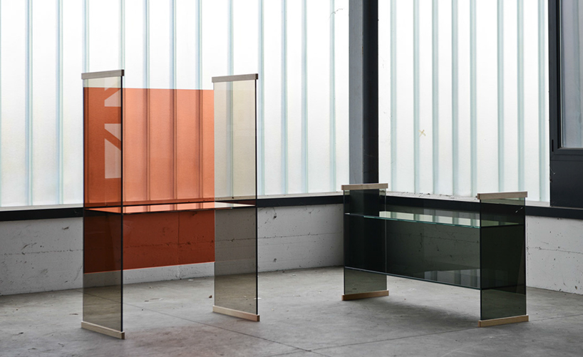 ronan + erwan bouroullec: thermo-welded glass furniture for glas italia