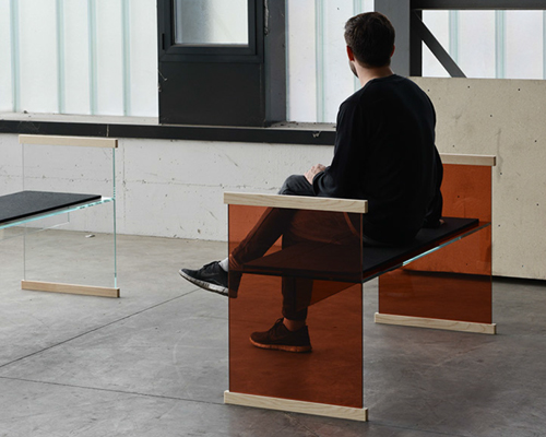 ronan + erwan bouroullec: thermo-welded glass furniture for glas italia