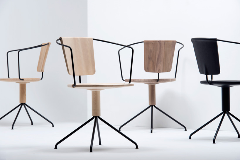 ronan + erwan bouroullec subtly carve uncino chair for mattiazzi