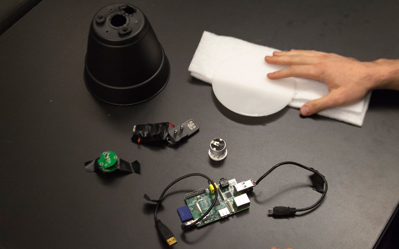 'conversnitch' eavesdropping LED lamp livetweets private conversations
