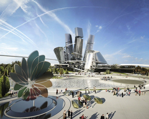 coop himmelb(l)au envisions city of the future for expo 2017