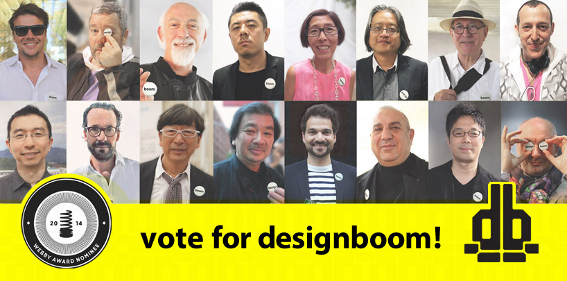 designboom nominated for 2014 webby award!