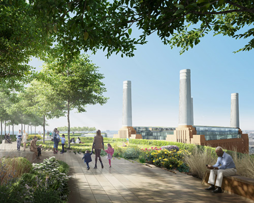 frank gehry and norman foster present designs for battersea power station