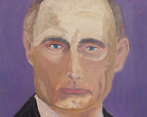 george w. bush exhibits 30 painted portraits of world leaders
