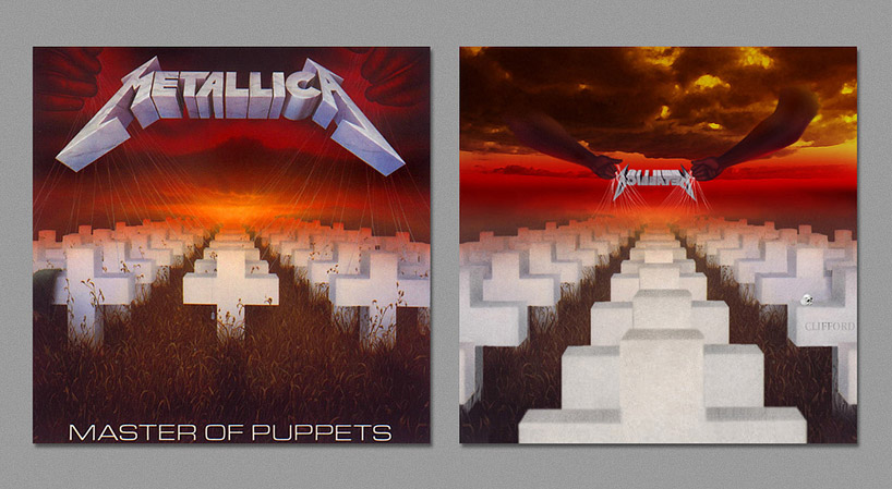 harvezt illustrates the reverse view of album covers