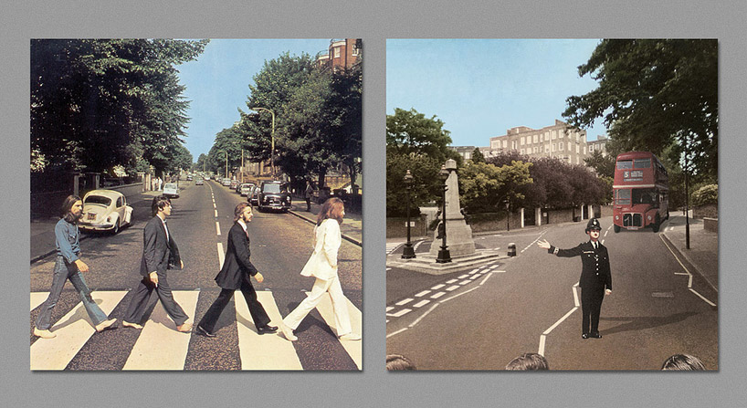 harvezt illustrates the reverse view of album covers
