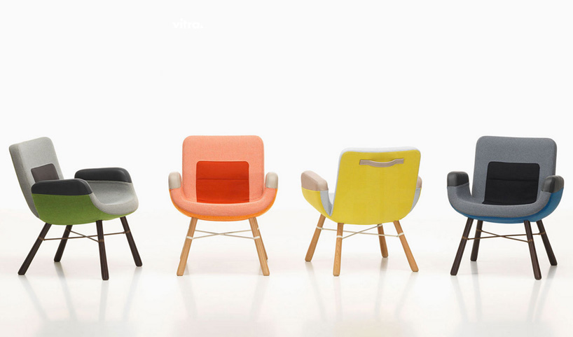 colorful UN east river chair by hella jongerius for vitra