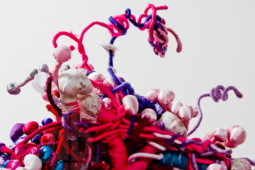 hiromi tango exhibits sculptural and neon works for promised
