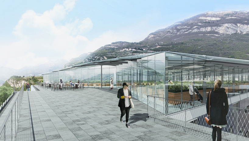 kengo kuma progetto manifattura green innovation factory designboom