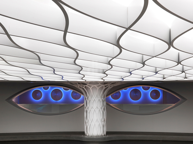 rhythmic kufra conference hall by colli daniela architetto