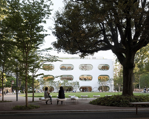 kw+hg architects rounds out public library at musashino place