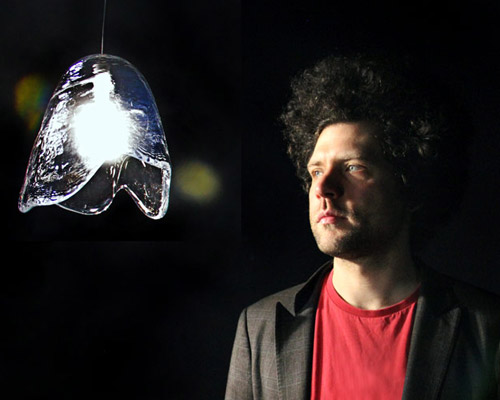 lasvit at milan design week: frozen lamp by maxim velcovsky 